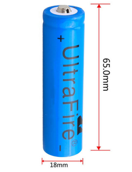 Batería 18650 Recargable Li-Ion 3.7 V 2800 mAh Batería 18650 Recargable Li-Ion 3.7 V 2800 mAh