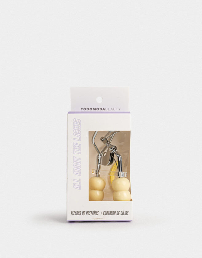 Complementos de Cosmética Rizador Rizador De Pestañas Efecto Glaze - Amarillo Claro