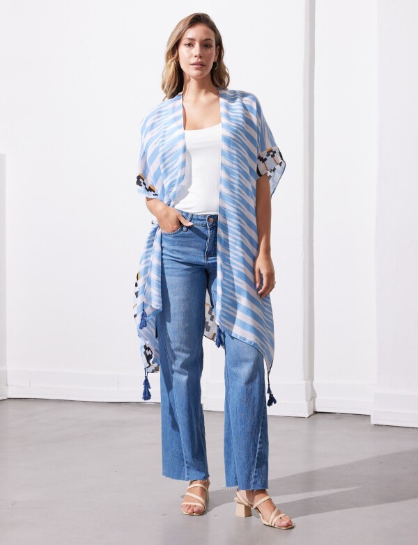 Kimono Printed CELESTE/MULTI