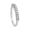 Anillo medio sin fin en oro blanco 18k con Brillantes N8800W Anillo medio sin fin en oro blanco 18k con Brillantes N8800W