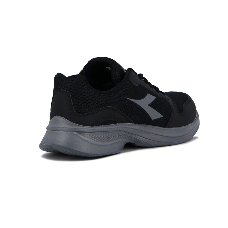 Diadora Champion Hombre Running ROBIN 4 Negro-Gris Oscuro