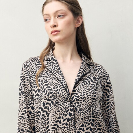 CAMISA GINGER PRINTED Animal Print