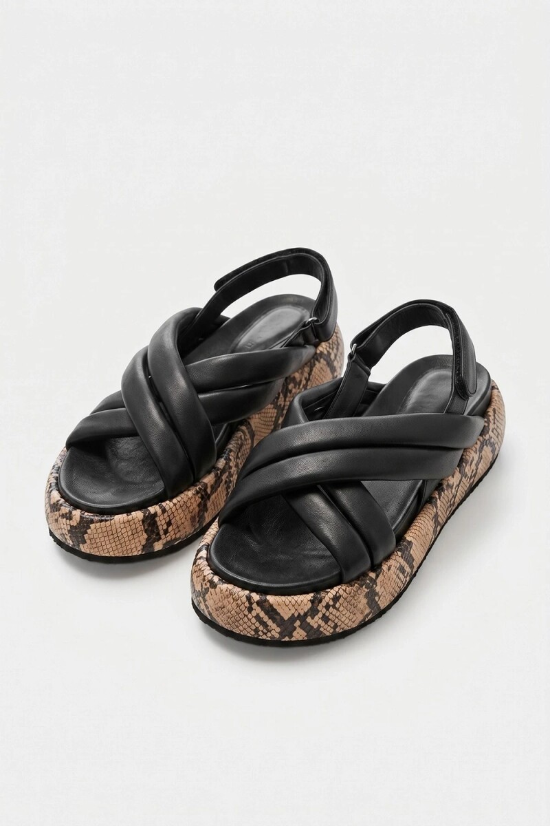 SANDALIA JAPAN REPTIL Multicolor