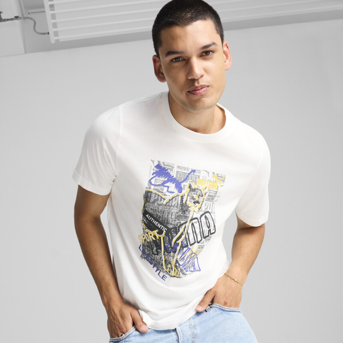 Gr.Photoprint Tee 68321302 - Blanco 
