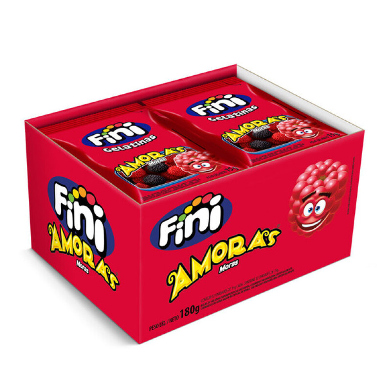 Fini Amoras Gomitas Sabor Mora 180g Fini Amoras Gomitas Sabor Mora 180g