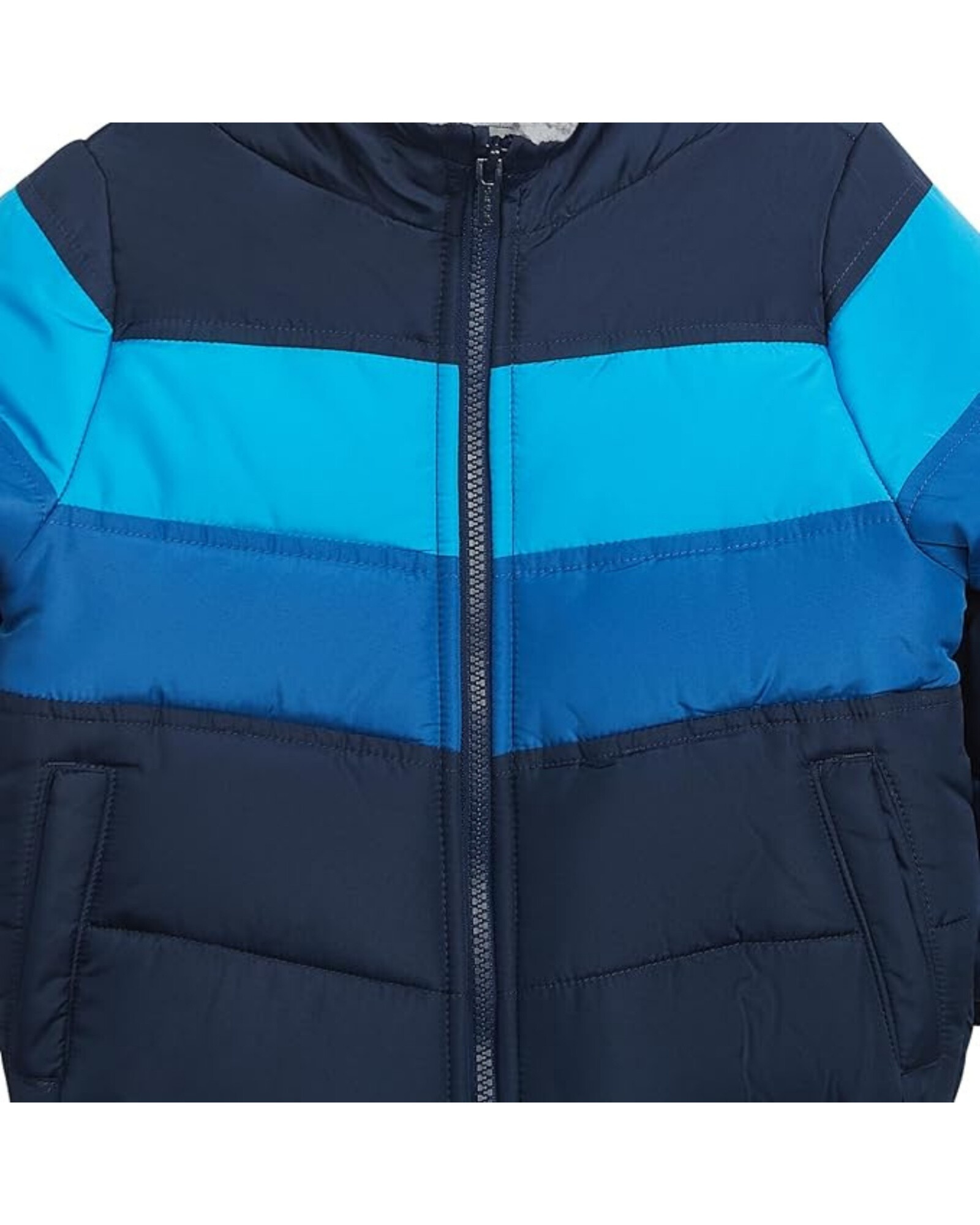 Campera resistente al agua, diseño colorblock Campera resistente al agua, diseño colorblock