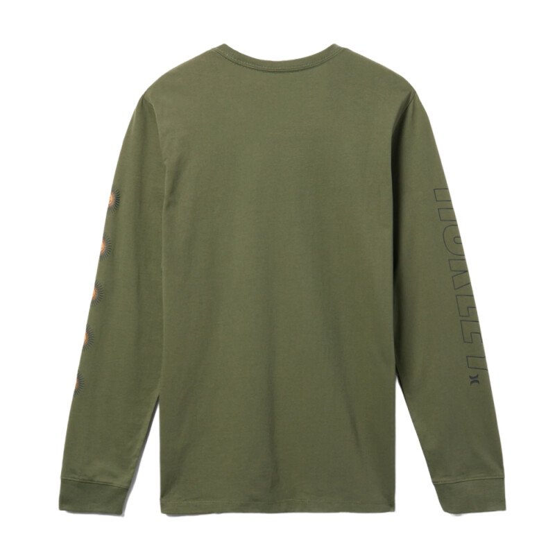 Remera Hurley Everyday Explore Happy Sun - Verde Remera Hurley Everyday Explore Happy Sun - Verde