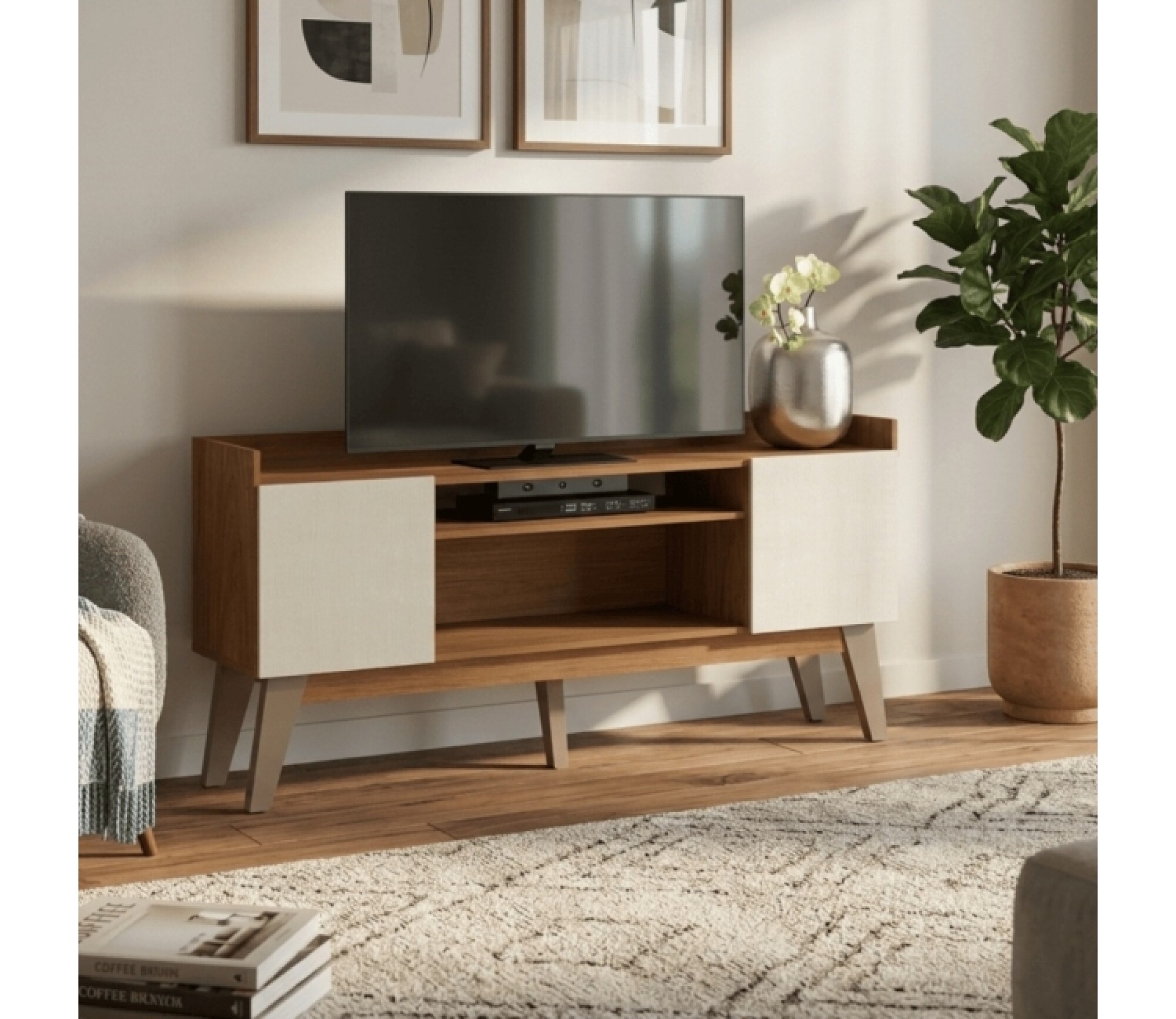 Rack Florencia 1.60 Freijo/champagne — Albanes