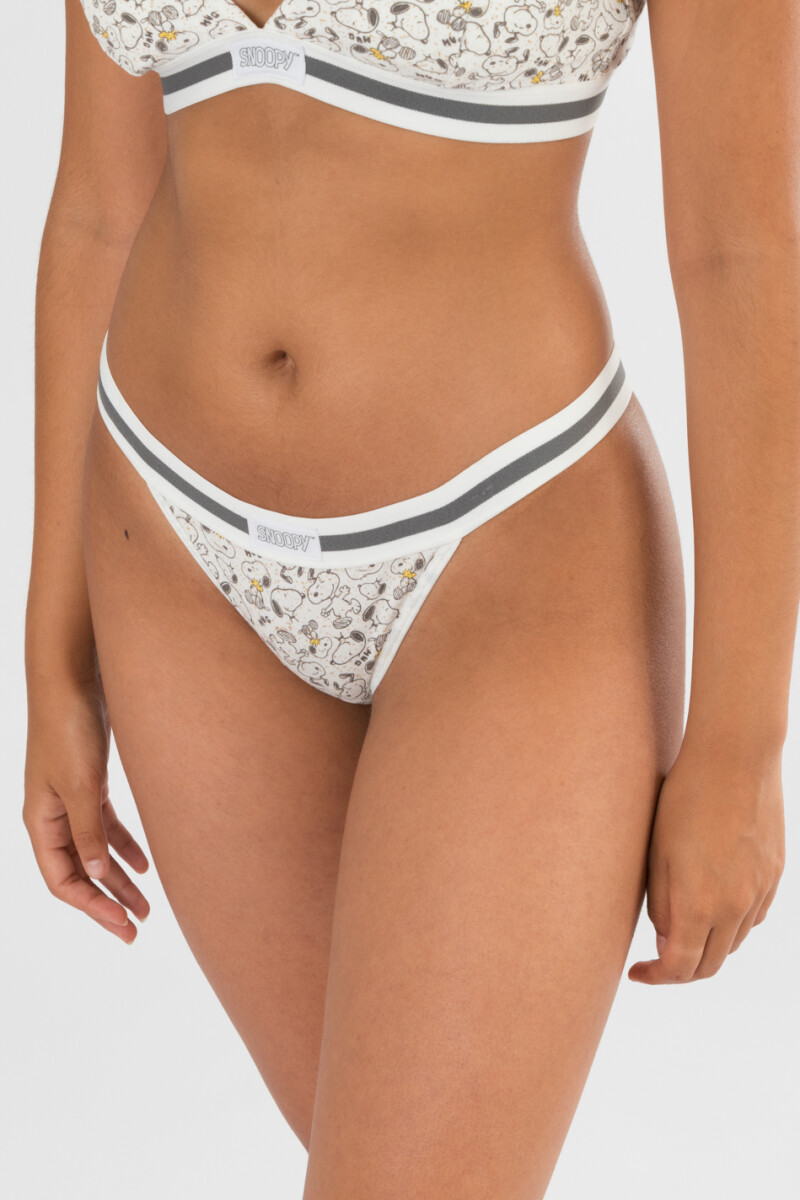 Bikini snoopy hug Diseño 1
