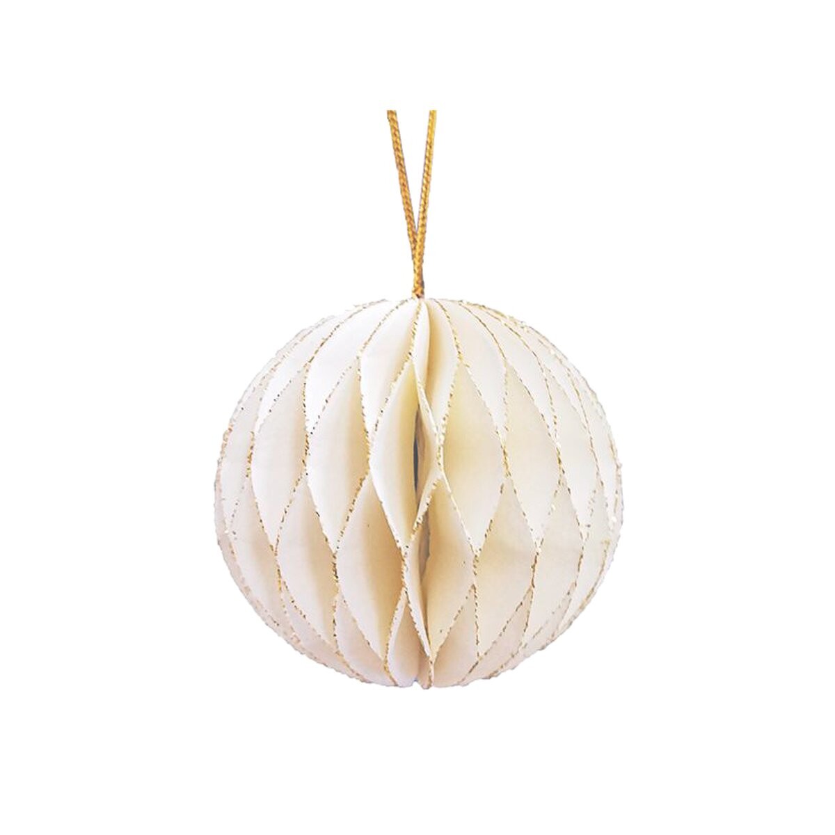 Adorno de papel navideño 