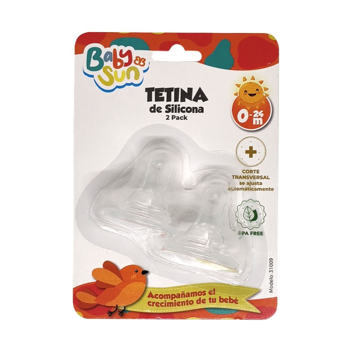 BABYSUN TETINA ESTANDAR COD:31009 X 2 
