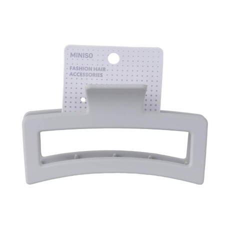 Pinza de cabello XL gris