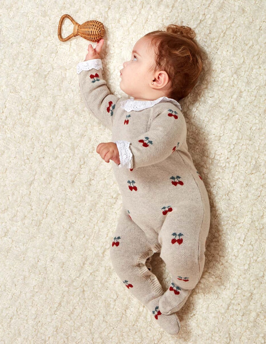 Pelele Bordado - Piedra 