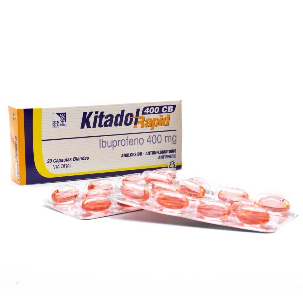 KITADOL RAPID 400 CJ X 20 CAPS. BLANDAS única