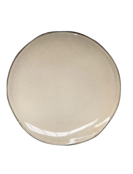 PLATO DE MESA CERAMICA D28CM GLAZE GRIS PLATO DE MESA CERAMICA D28CM GLAZE GRIS