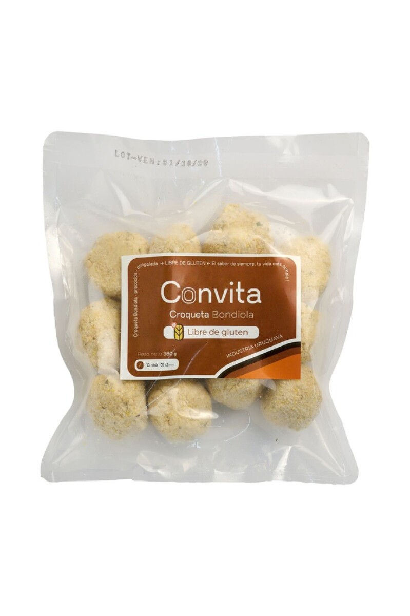 CROQUETA DE BONDIOLA CONVITA 360G +SOLO PDE O WEB+ 