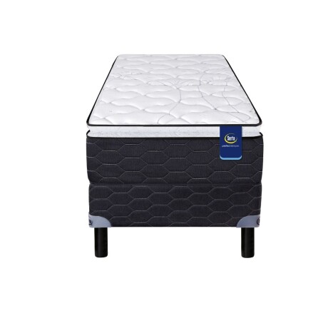 Conjunto Monett Pocket - Sommier Market 1 plaza 0.80 x 1.90