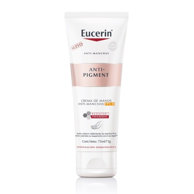 Crema De Manos Eucerin Antipigmento 75 Ml. Crema De Manos Eucerin Antipigmento 75 Ml.