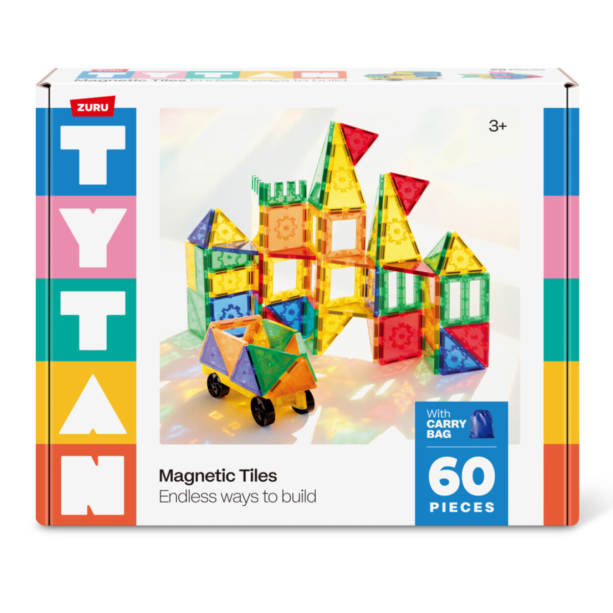 Tytan set 60 piezas magneticas 