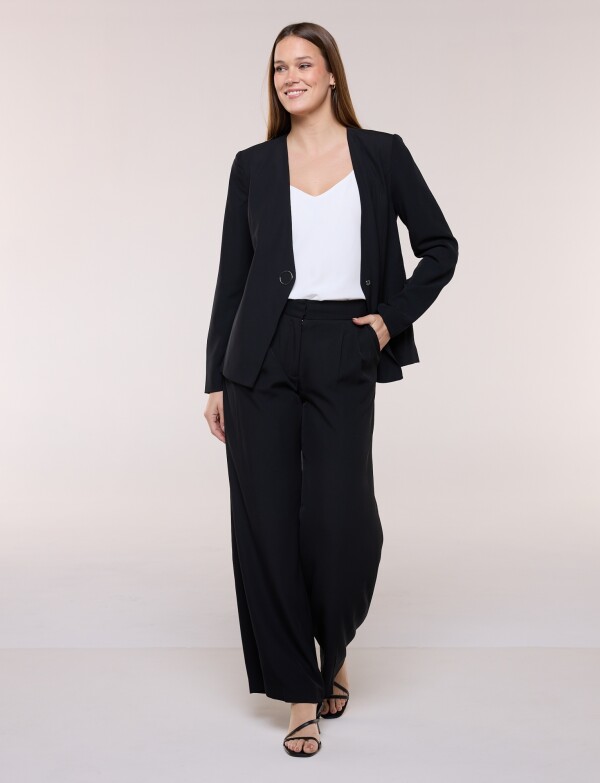Blazer Botón NEGRO