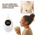 Masajeador de Cuello Colgante Eléctrico con Calor 5 Modos Color Blanco