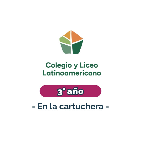 Lista de materiales - Primaria 3° año cartuchera Latinoamericano Única