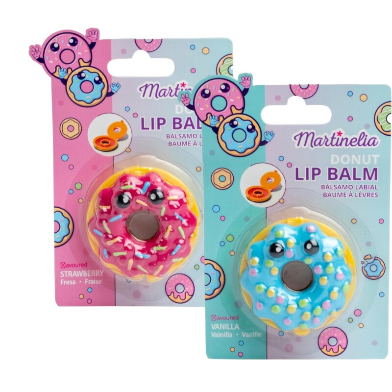 Bálsamo Labial Donut con Llavero Martinelia Bálsamo Labial Donut con Llavero Martinelia