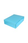 Caja para masas 1/2 kg (22,5x18x6,5 cm) CELESTE