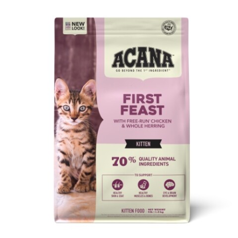 ACANA First Feast Cat 4LB Acana First Feast Cat 4lb