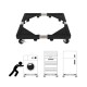 Base Ajustable Con Ruedas Soporte Heladera Cocina Lavarropa Base Ajustable Con Ruedas Soporte Heladera Cocina Lavarropa