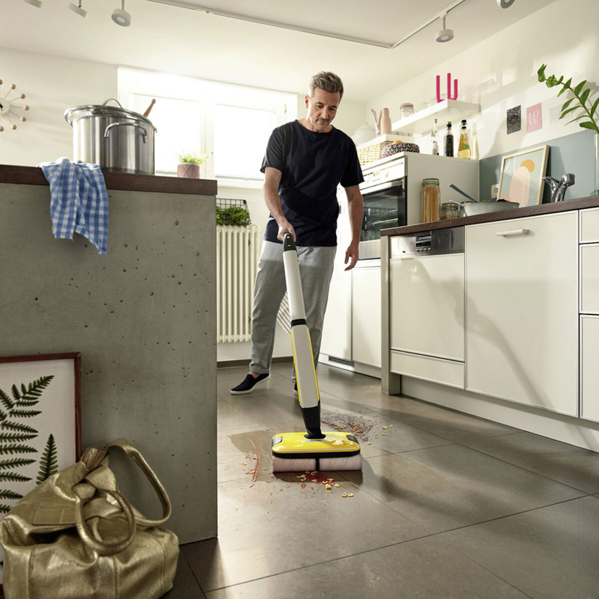 Fregadora de Pisos Karcher Inalámbrica Lavadora Aspiradora Fc7 Origen Italia Fregadora de Pisos Karcher Inalámbrica Lavadora Aspiradora Fc7 Origen Italia