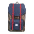 Mochila Herschel Little America Woodland Camo/navy/ Red Rubber