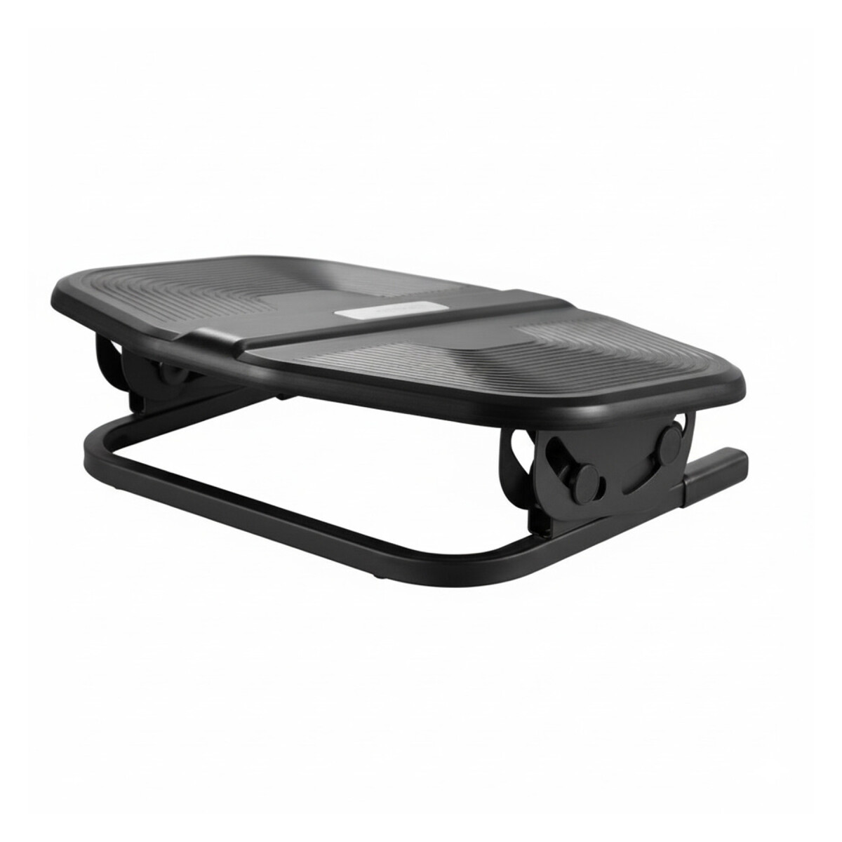 Soporte Apoya Pies Ergonomico Escritorio Brateck Regulable - Color Negro 