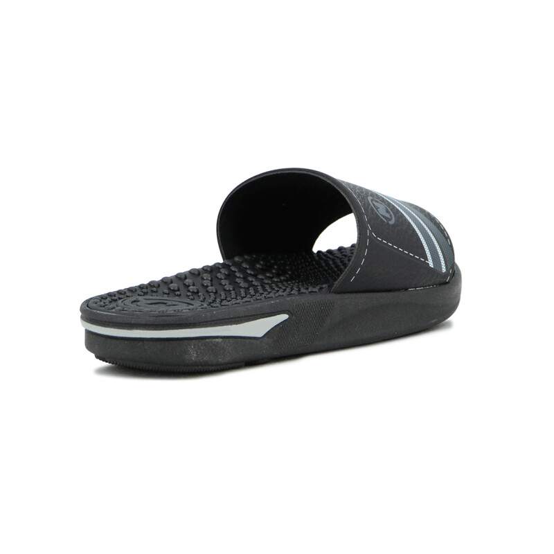 Molekinho Sandalia Casual Infantil Gaspea Pr Congo Negro-blanco
