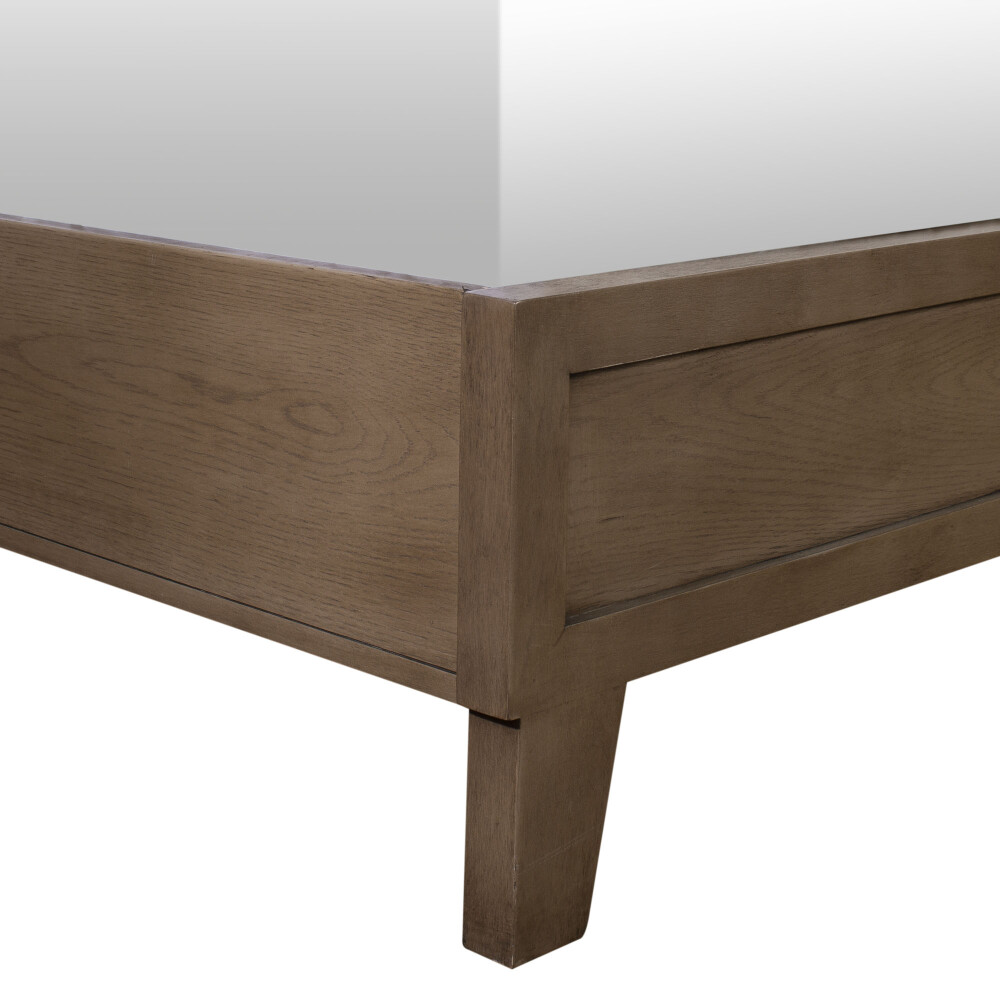 CAMA 2 PLAZAS MADERA-Y-TELA NATURAL-BEIGE LUISA