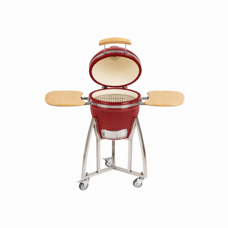 Parrilla/Barbacoa Kamado 18'' Rojo