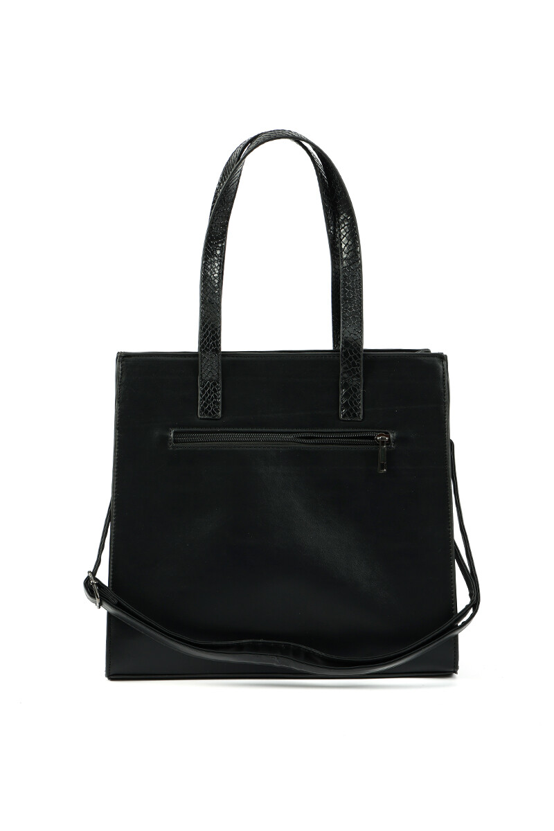 Cartera Canoa Negro