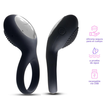 Anillo Vibrador Para El Pene Con Cabezal Texturizado Anillo Vibrador Para El Pene Con Cabezal Texturizado
