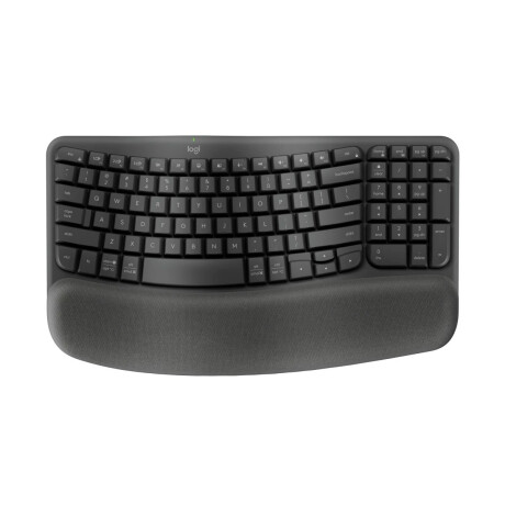 Teclado inalámbrico Logitech 920-012278 Wave Keys Ergo Negro Teclado inalámbrico Logitech 920-012278 Wave Keys Ergo Negro