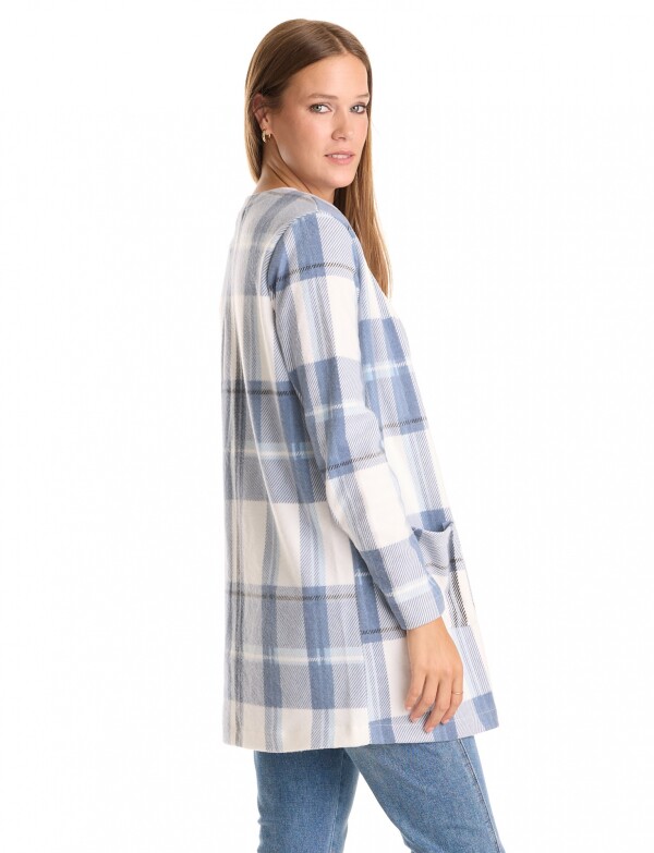 Cardigan Cozy AZUL/MULTI