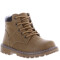 Botas de Niño Croco Kids Botita JUSTIN acordonada Marrón Camel