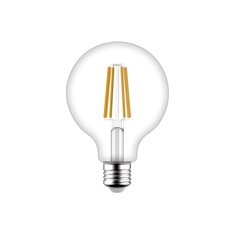 Lámpara LED vintage globo transp. E27 7W cálida IX1860