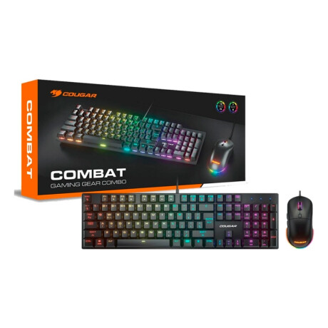 Combo de Teclado y Mouse Cougar Combat Gamer USB Combo de Teclado y Mouse Cougar Combat Gamer USB