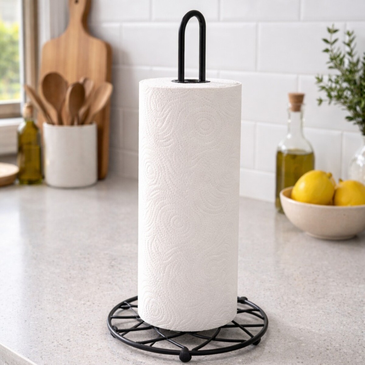 Porta Rollos New York - NEGRO 