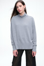 SWEATER CUELLO Gris