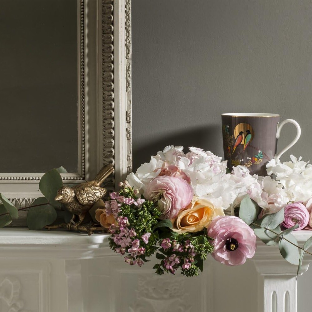 PORTMEIRION S MILLER CHELSEA TAZA DE TE C/ PLATO GRIS OSCURO PORTMEIRION S MILLER CHELSEA TAZA DE TE C/ PLATO GRIS OSCURO