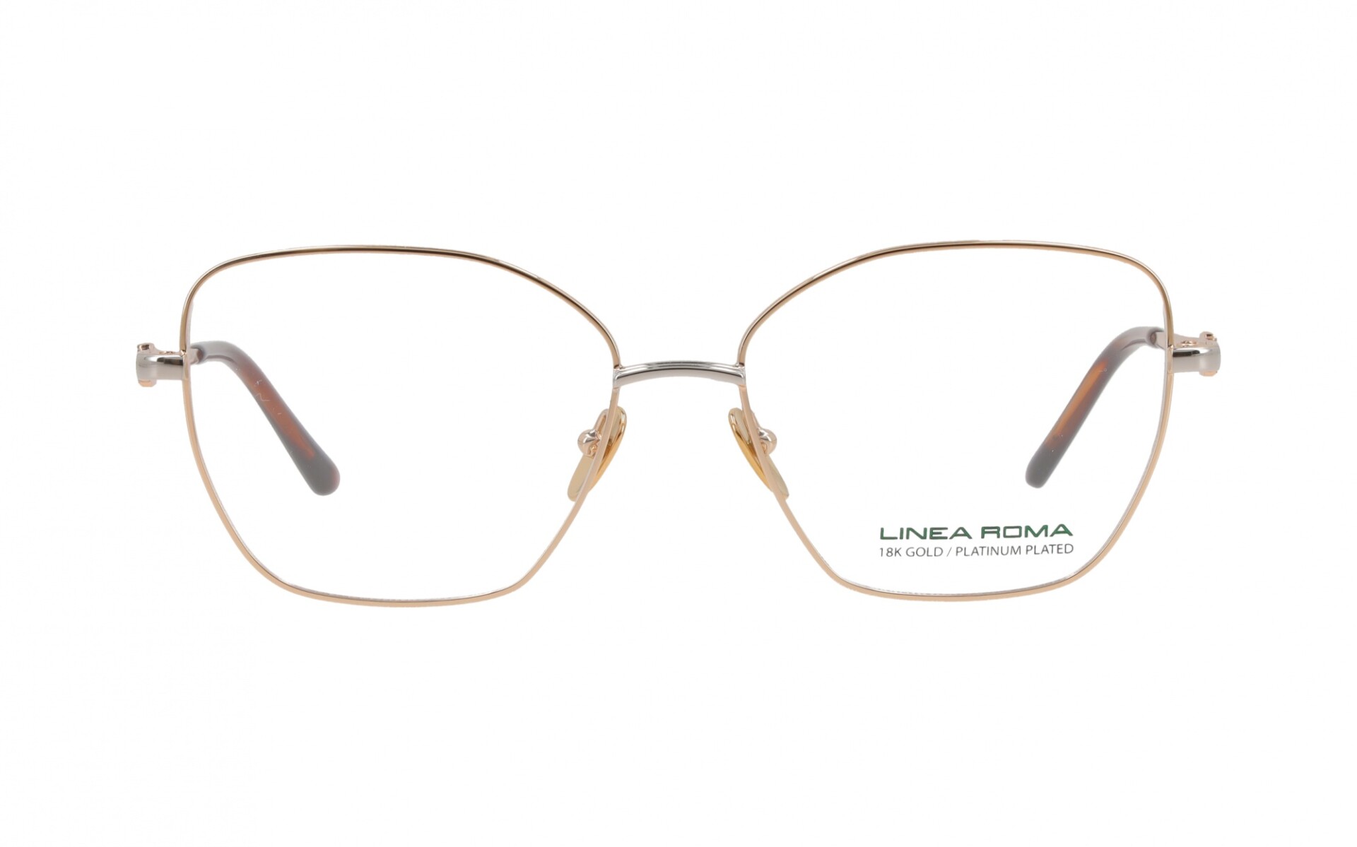 Linea Roma 118 col 3 18K Gold/Platinum Plated 