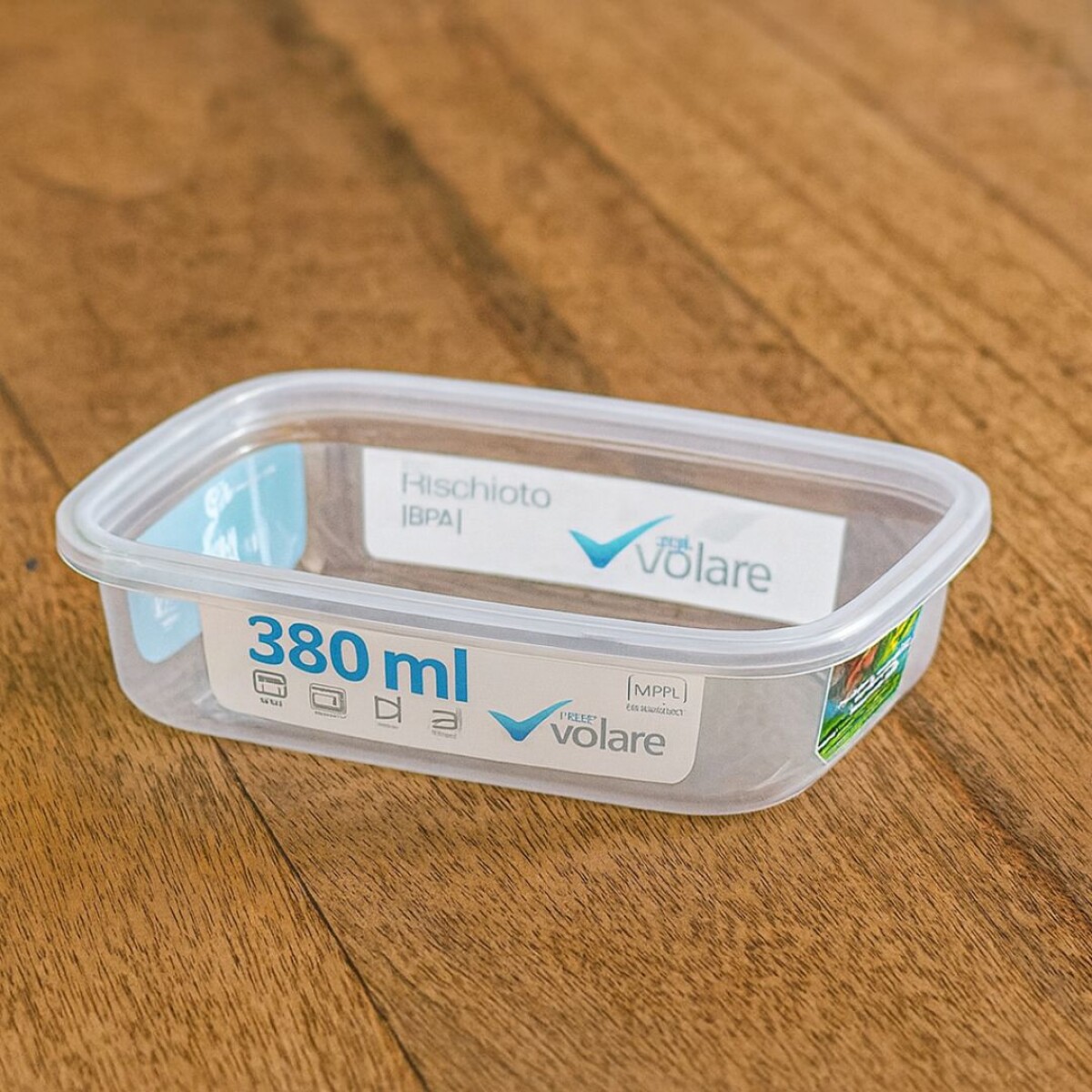 Pote Rectangular Volare 380Ml 