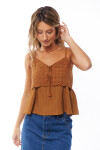BLUSA ALBA MARRON