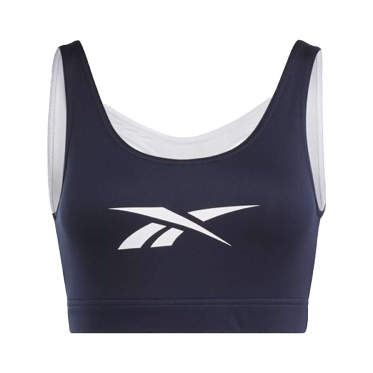 Top deportivo Id train big logo bra - Azul 